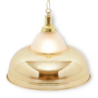 Светильник бильярдный для стола 3-12 футов "Crown golden" 1 плафон