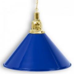 Бильярдный светильник для стола 6 футов "Golden Blue" 1 плафон