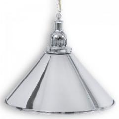 Бильярдный светильник для стола 6-7 футов "Silver" 1 плафон